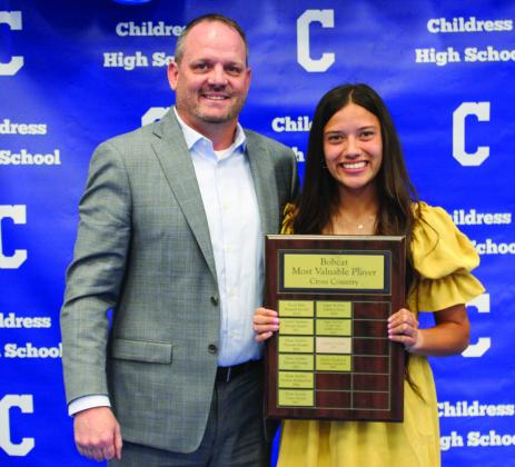 Childress athletes receive MVP awards
