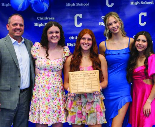 Childress athletes receive MVP awards