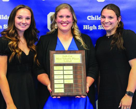 Childress athletes receive MVP awards