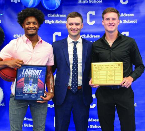 Childress athletes receive MVP awards