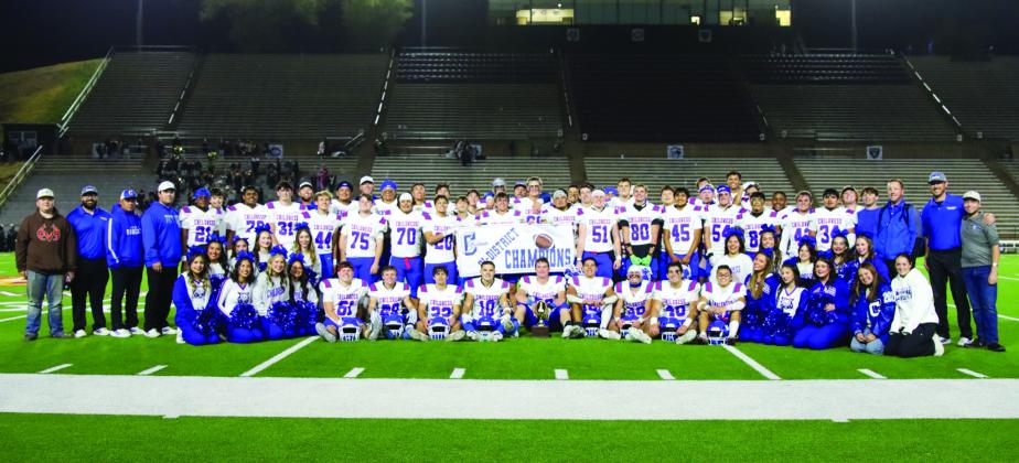 The Childress Bobcats blow past the Littlefield Wildcats in a bi-district championship matchup Thursday, Nov. 13 at Happy State Bank Stadium in Canyon. Childress High School Yearbook
