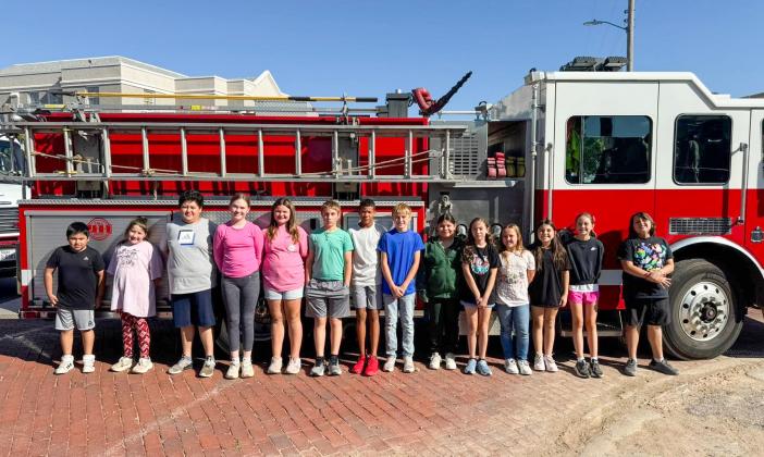 Childress Elementary School celebrates Fire Prevention Week