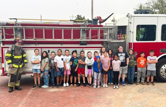 Childress Elementary School celebrates Fire Prevention Week