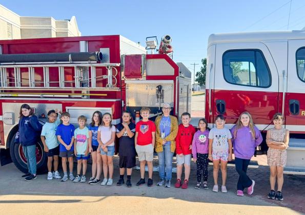 Childress Elementary School celebrates Fire Prevention Week