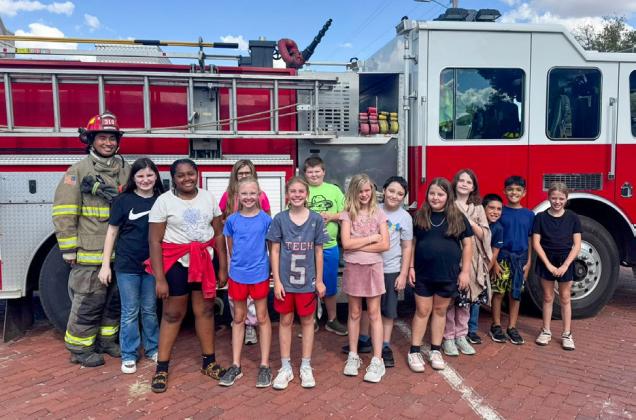 Childress Elementary School celebrates Fire Prevention Week