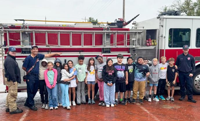 Childress Elementary School celebrates Fire Prevention Week