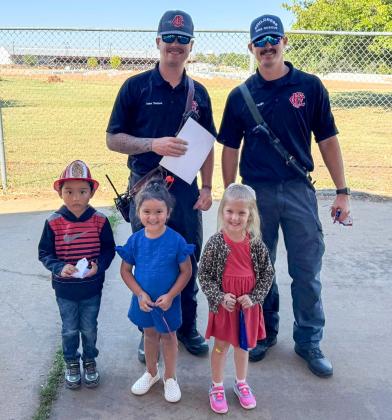 Childress Elementary School celebrates Fire Prevention Week