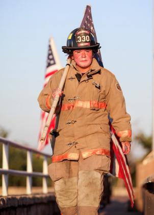 Childress Fire Department, Childress Chamber  of Commerce host 9/11 Memorial Stair Climb