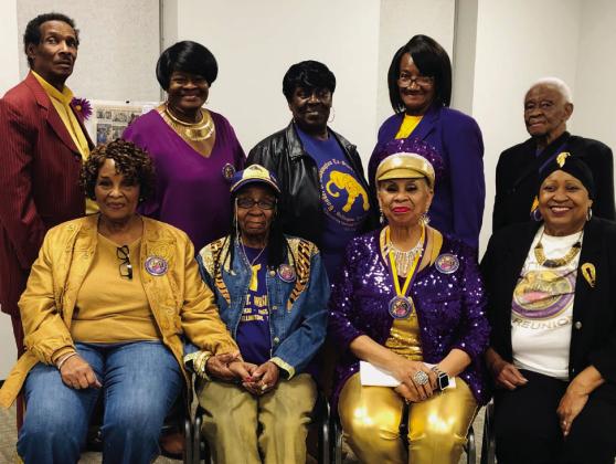 Wellington Lions welcome Booker T. Washington School history presentation