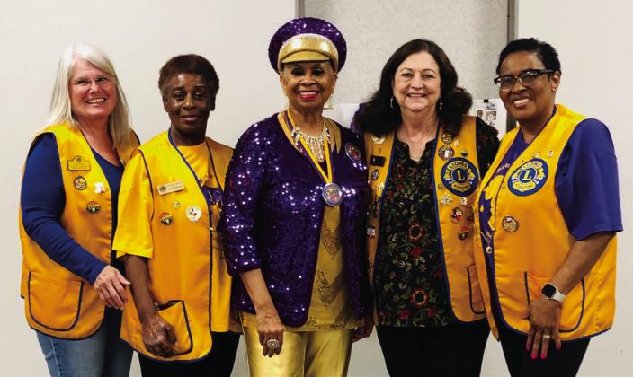 Wellington Lions welcome Booker T. Washington School history presentation