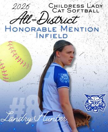 Landry Hunter, Honorable Mention Infield