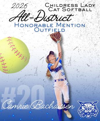 Camrie Bachausen, Honorable Mention Outfield
