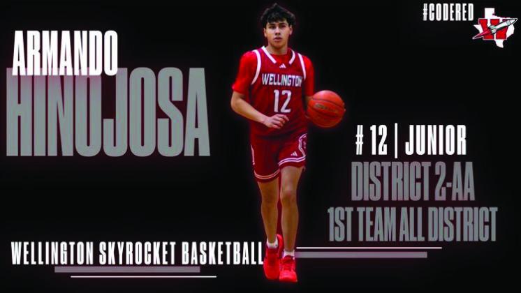 Armando Hinojosa, Junior, All-District First Team