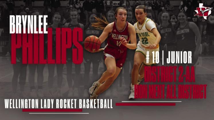 Brynlee Phillips, Junior, All-District Honorable Mention