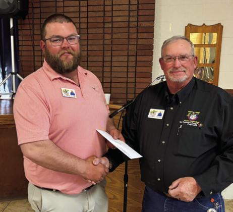 Lighthouse Electric Cooperative presents service awards to employees