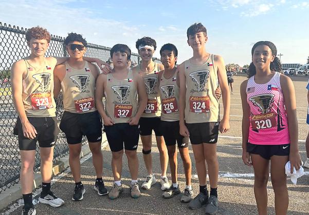 Memphis Cross Country Runners partcipated in the Borger meet last weekend.