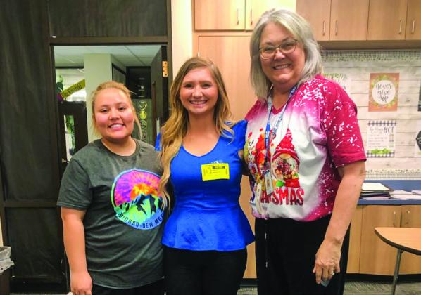 Bradley celebrates Special Education Teacher Appreciation Day,delivering goodie bags to Childress ISD
