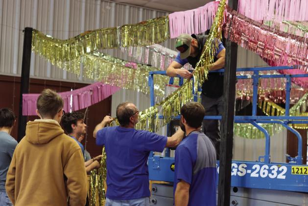 Behind the scenes of Childress High School prom