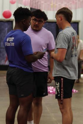 Behind the scenes of Childress High School prom