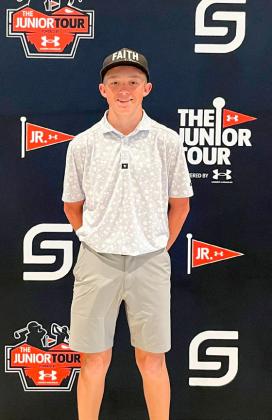 Childress’ Tripp Hunter competes in Junior Under ArmorTour