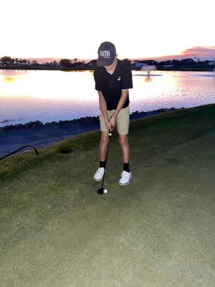 Childress’ Tripp Hunter competes in Junior Under ArmorTour