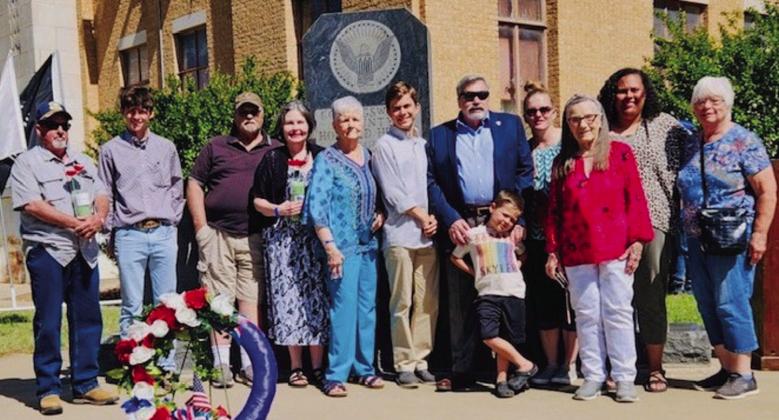 Killough crafts Collingsworth County Memorial Day tribute