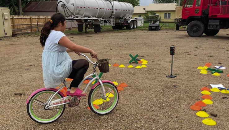 Memphis ISD hosts Bike Rodeo
