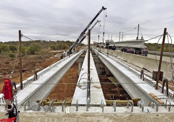 TxDOT continues work on Buck Creek bridge replacement
