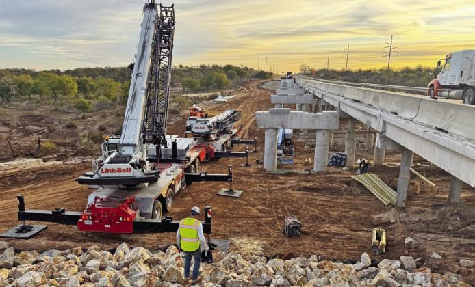TxDOT continues work on Buck Creek bridge replacement