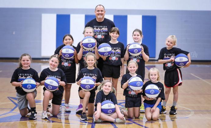 Future Childress Lady Cats, ranging from second through ninth grade, take the court during Lady Cats Basketball Camp Monday, July 14-Thursday, July 17 in Childress. Through the Lens of Liz