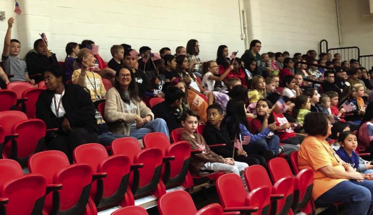 Wellington High School pays tribute to veterans