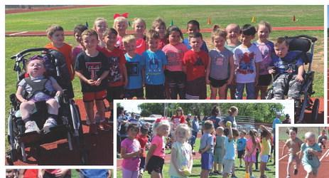Pre-kindergarten, Head Start students compete at track meet