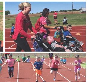 Pre-kindergarten, Head Start students compete at track meet