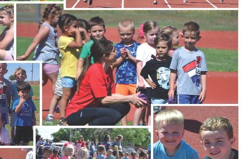 Pre-kindergarten, Head Start students compete at track meet