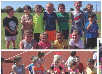 Pre-kindergarten, Head Start students compete at track meet