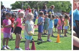 Pre-kindergarten, Head Start students compete at track meet