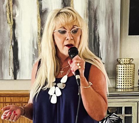 Kiker brings singing ministry toWellington Care Center