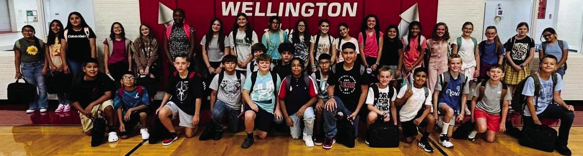 Wellington Junior High School Firecrackers get a great start