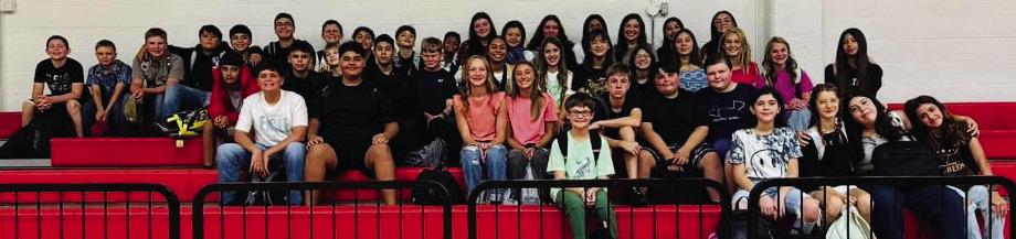 Wellington Junior High School Firecrackers get a great start