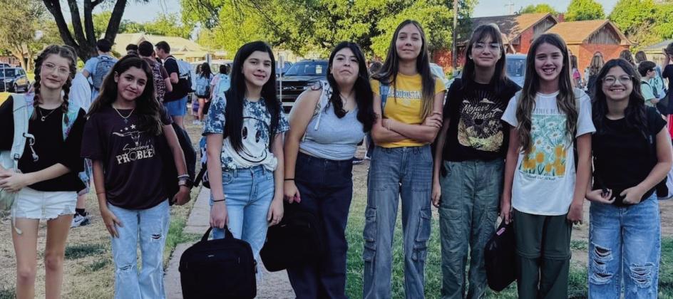 Wellington Junior High School Firecrackers get a great start