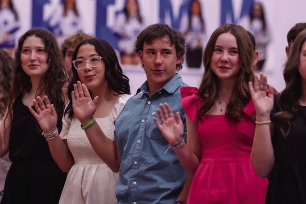 Childress High School inducts 31 students into National Honor Society