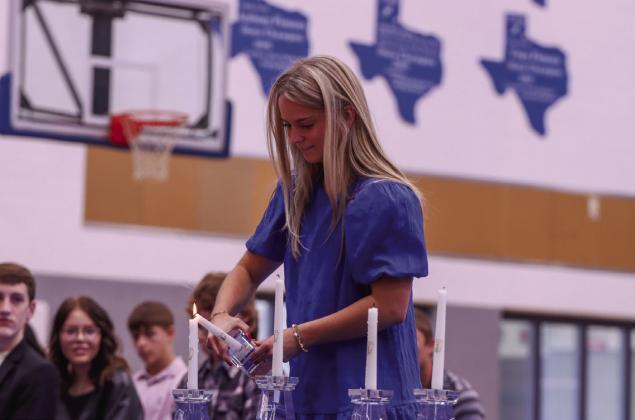 Childress High School inducts 31 students into National Honor Society