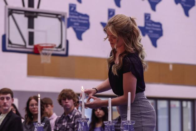 Childress High School inducts 31 students into National Honor Society