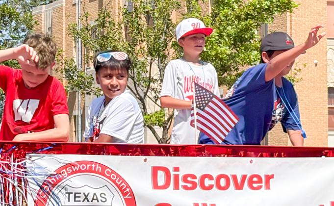 Local youth wish U.S.A ‘Happy 250th Birthday’