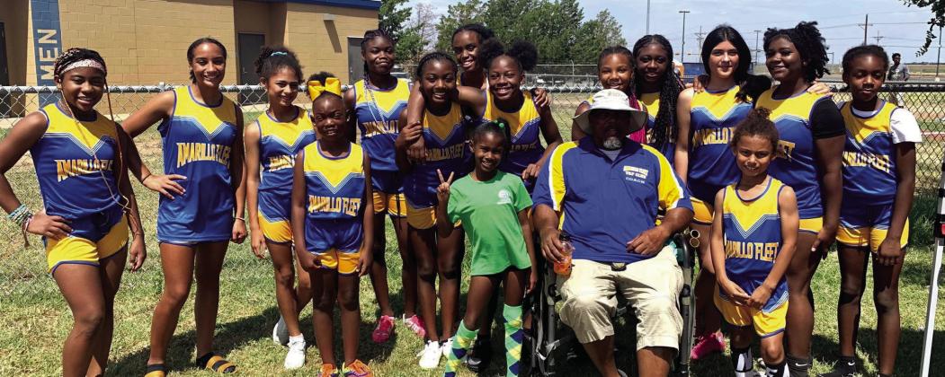 The Amarillo Fleet Track and Field Club competes at the Texas Amateur Athletic Federation (TAAF) Region 9 Track and Field Meet Saturday, July 15 at People’s Bank Stadium in Wolfforth. Courtesy Photo