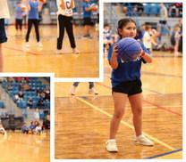 First graders perform halftime show