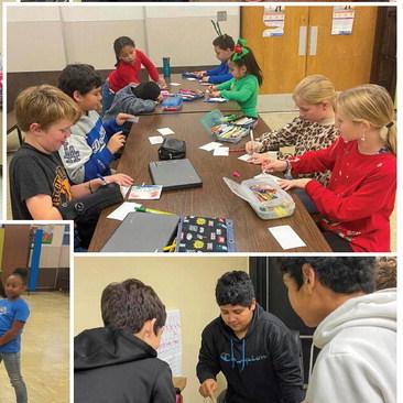 Gifted and Talented students complete ‘cup challenge,’ play human tic-tac-toe