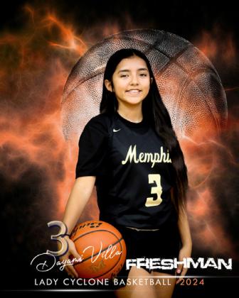 DAYANI VILLA KKR Photography/Karen Rothwell Twelve Memphis Lady Cyclones, including Alexis Diaz, Narobi Espinoza, Jaelyn Gaxiola, Jasmyne Gilchrest, Analise Graham, Macaela Graham, Anslie Montgomery, Katelyn Morris, Chloie O’Neal, Keona Perison, Juliana Soto and Dayani Villa, and two Memphis Cyclones, including Ryder Robison and Javi Rodriguez, recently made the third six weeks A honor roll.