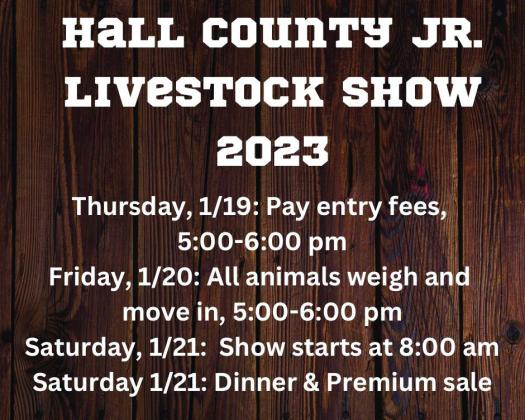 Local livestock shows coming up