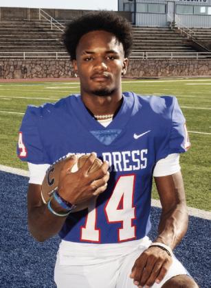 Lamont Nickleberry, Senior, First Team Wide Receiver (Unanimous), First Team Cornerback (Unanimous)